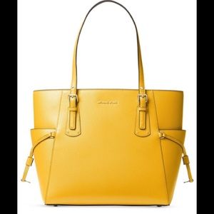 Michael Kors Sunflower Gold Tote